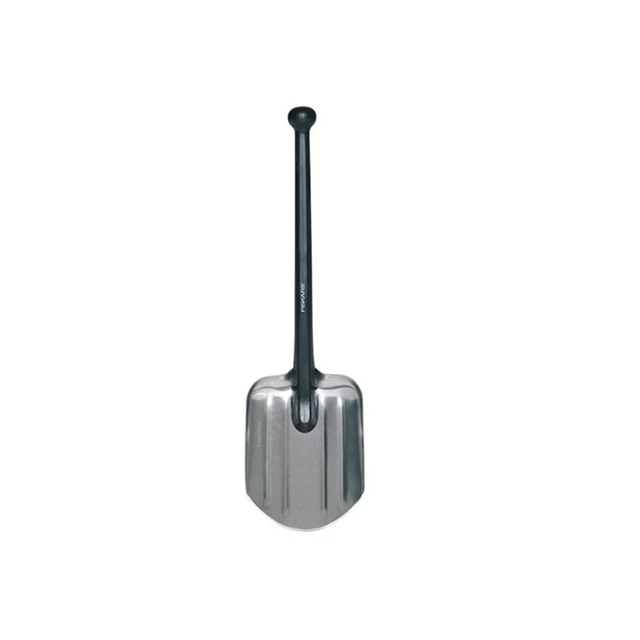 Fiskars 131520102 Φτυάρι Στρογγυλό με Κοντάρι 70 cm και Πλαστική Λαβή