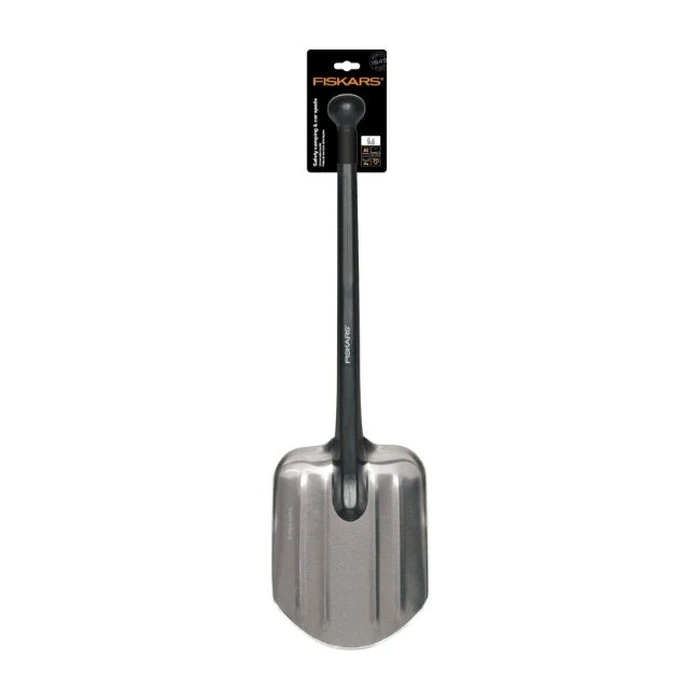 Fiskars 131520102 Φτυάρι Στρογγυλό με Κοντάρι 70 cm και Πλαστική Λαβή
