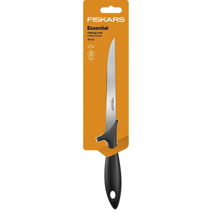 Fiskars Μαχαίρι Γενικής Χρήσης από Ανοξείδωτο Ατσάλι 18 cm