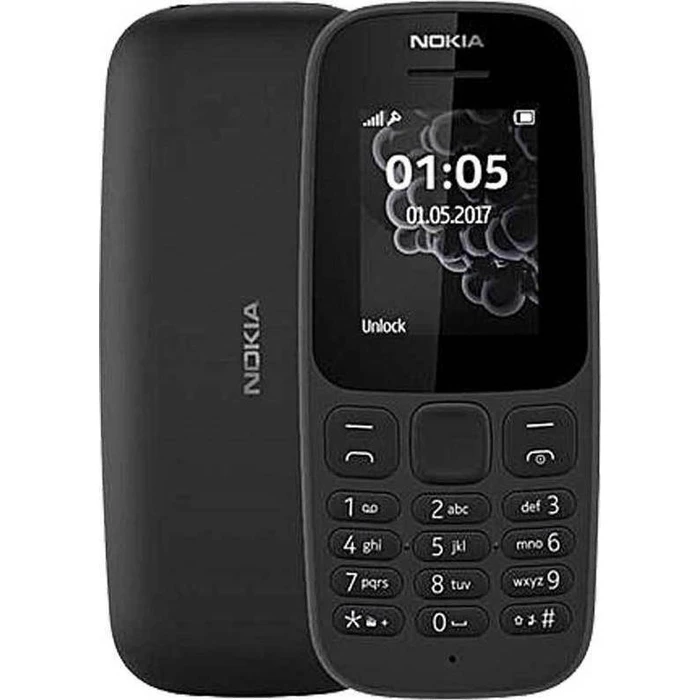 NOKIA 105 TA-1174 4th Edition DS Black OEM