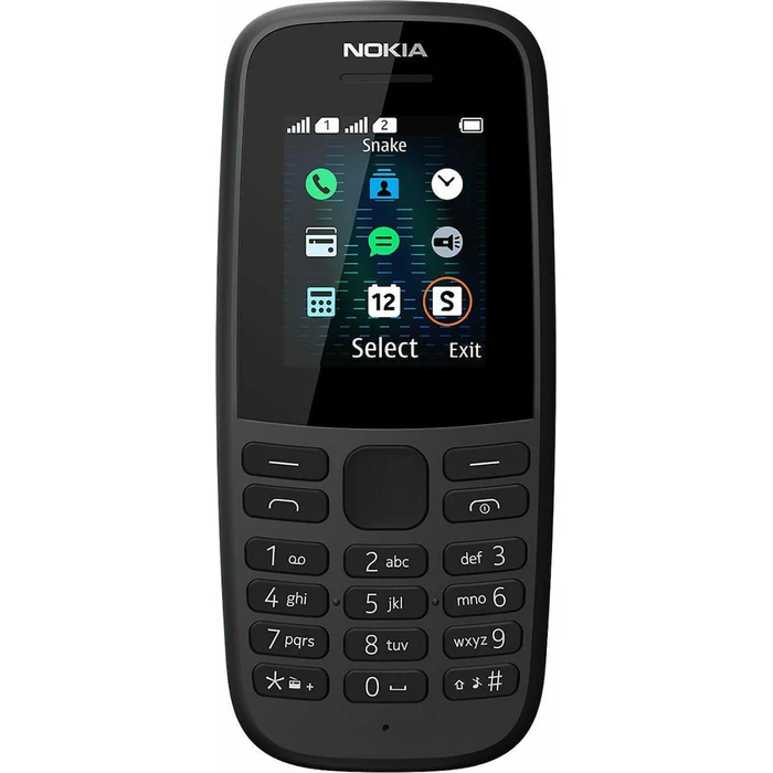 NOKIA 105 TA-1174 4th Edition DS Black OEM
