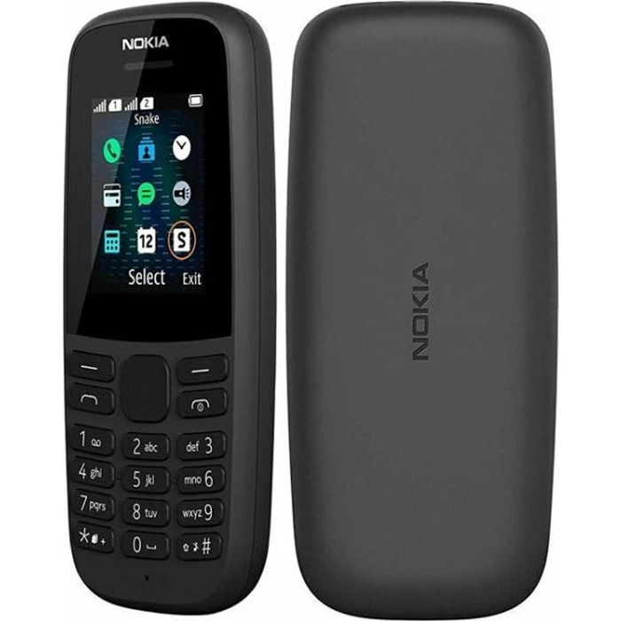 NOKIA 105 TA-1174 4th Edition DS Black OEM