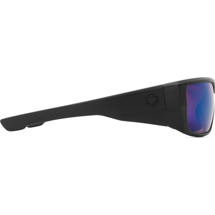 Spy Dirk Men's Sunglasses — Polarized Blue Lenses, Black Grilamid Frame, Size 64/16/125 (Model 672052374280)