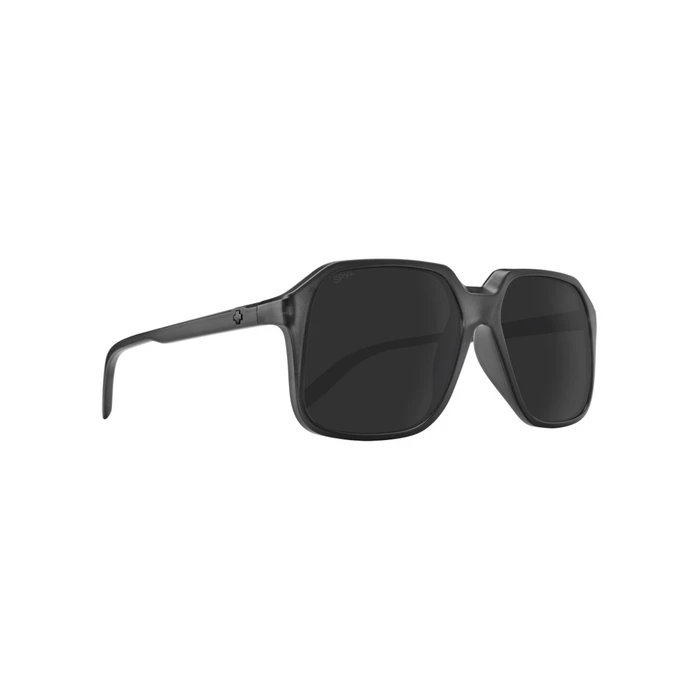 Spy Hot Spot Unisex Sunglasses — Translucent Black frame / Gray Polarized lenses