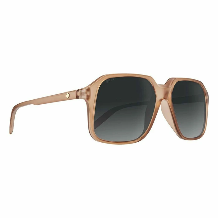 SPY Hot Spot Unisex Sunglasses Matte Translucent Amber 59/16/135