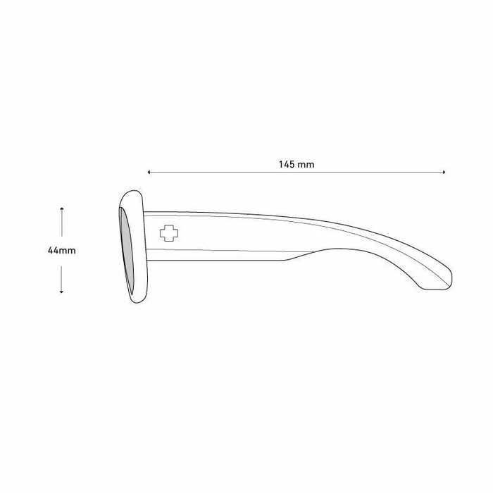 Spy Hangout Unisex Sunglasses Translucent Watermelon 53/22/145