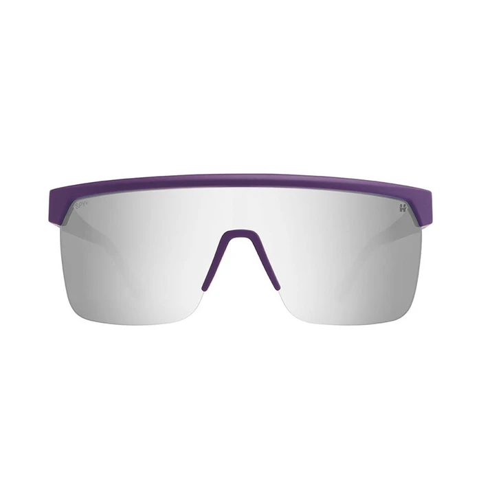 SPY Flynn 5050 Unisex Sunglasses - Grilamid Frame, ARC®4 Brown Mirror Lens