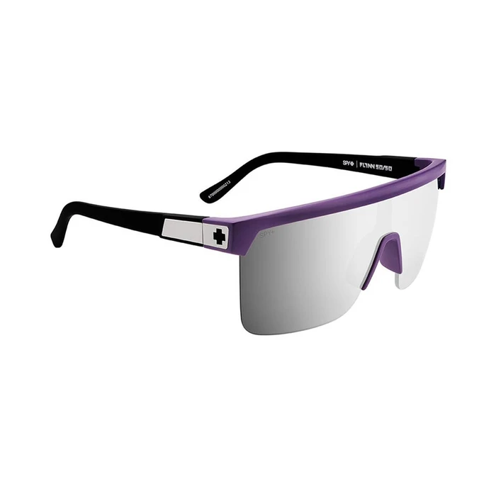 SPY Flynn 5050 Unisex Sunglasses - Grilamid Frame, ARC®4 Brown Mirror Lens