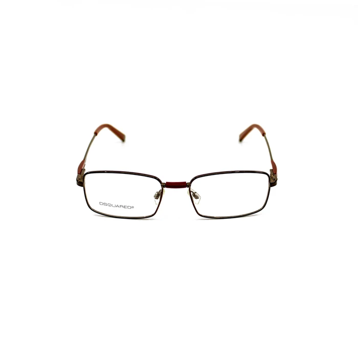 Γυαλιά οράσεως Dsquared2 DQ5025 045 (51/17/140) - Μεταλλικός σκελετός καφέ