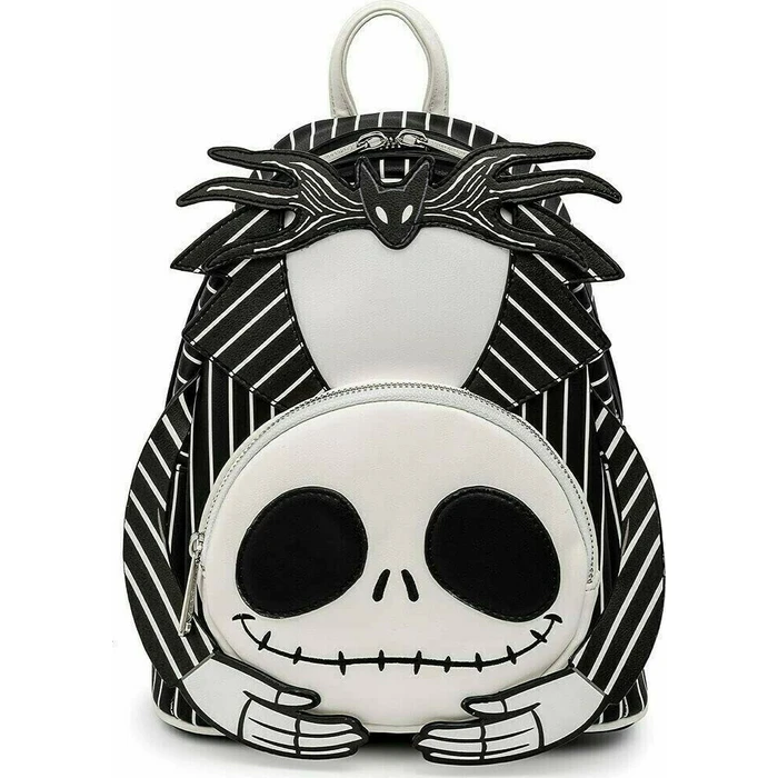 Loungefly Disney Νυχτερινή πριν τα Χριστούγεννα Headless Jack Skellington Mini Backpack