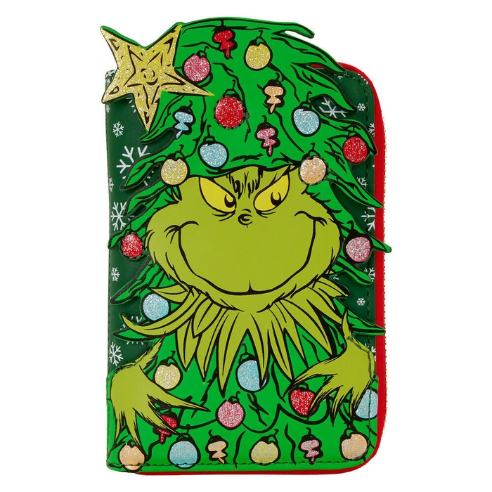 Loungefly Πορτοφόλι Zip Around Grinch Holiday