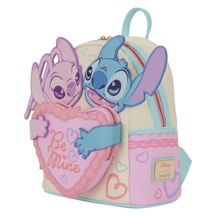 Loungefly Σακίδιο Πλάτης Lilo and Stitch Be Mine Mini Backpack