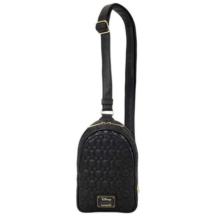 Loungefly Disney Mickey Μετατρέψιμη Sling Τσάντα / Crossbody 21x15x5εκ.