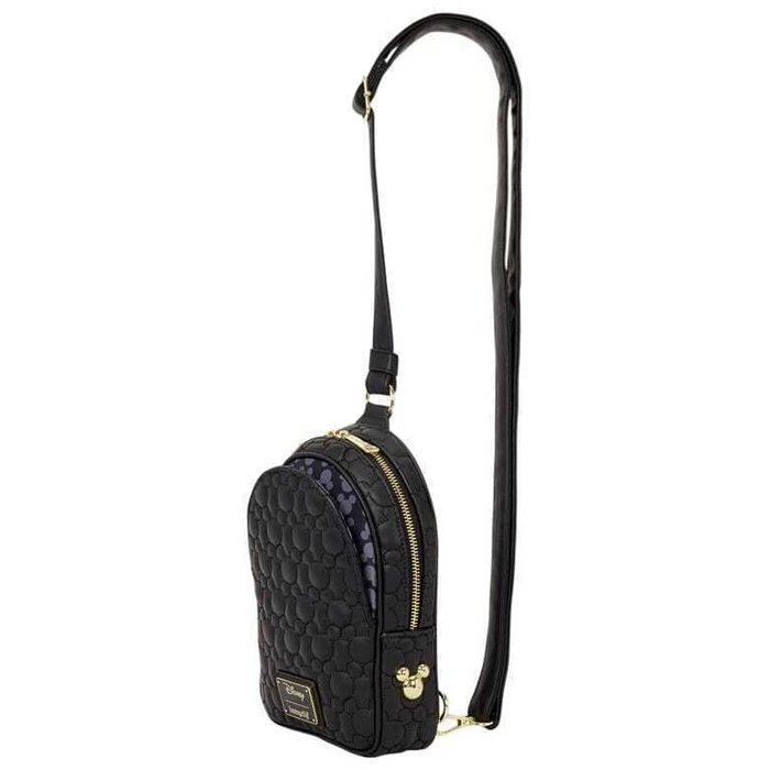 Loungefly Disney Mickey Μετατρέψιμη Sling Τσάντα / Crossbody 21x15x5εκ.