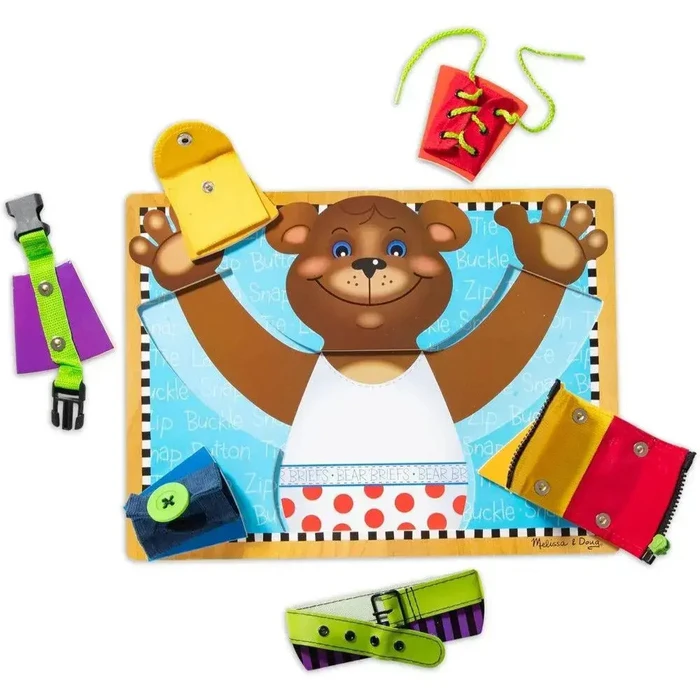 Melissa & Doug Παιχνίδι Εκμάθησης Βασικών Δεξιοτήτων (Basic Skills Board)