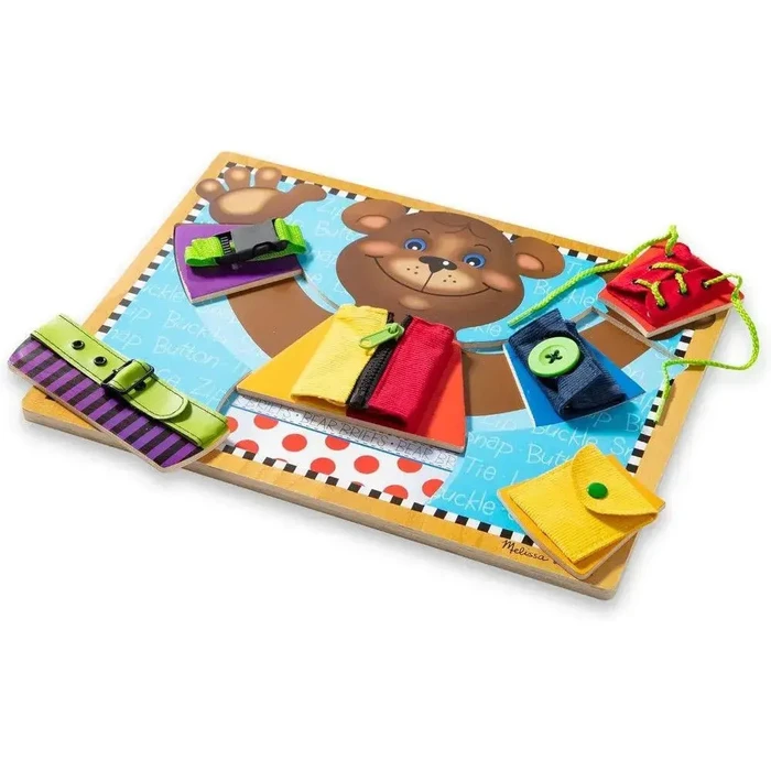 Melissa & Doug Παιχνίδι Εκμάθησης Βασικών Δεξιοτήτων (Basic Skills Board)
