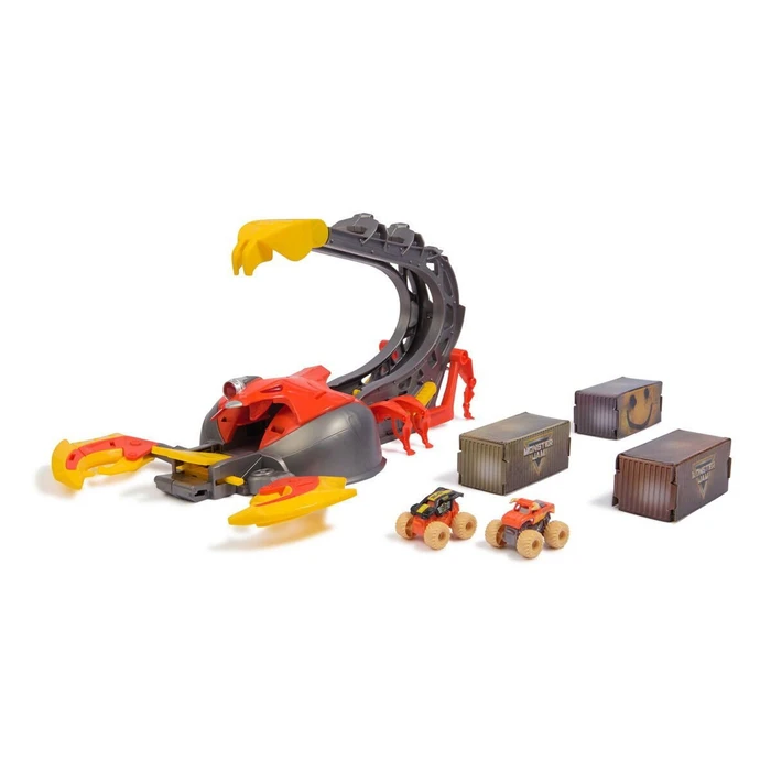 Monster Jam Playset Spin Master Mini Jams El Toro Loco Venom Velocity Scorpion Playset
