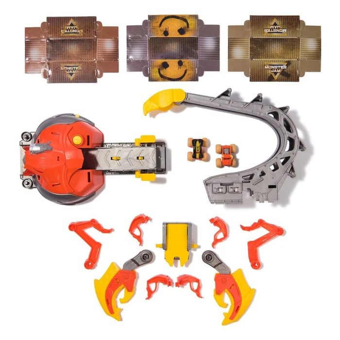Monster Jam Playset Spin Master Mini Jams El Toro Loco Venom Velocity Scorpion Playset