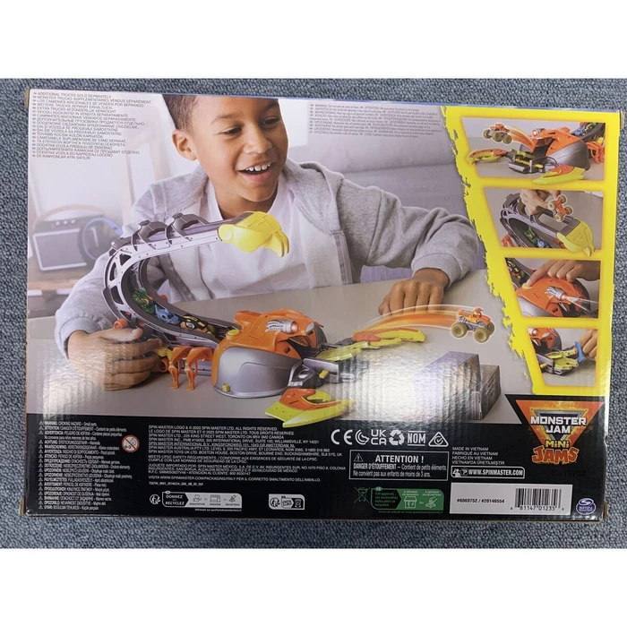 Monster Jam Playset Spin Master Mini Jams El Toro Loco Venom Velocity Scorpion Playset