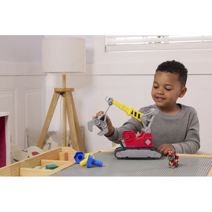 Spin Master Rubble and Crew Charger Mega Power Crane Vehicle