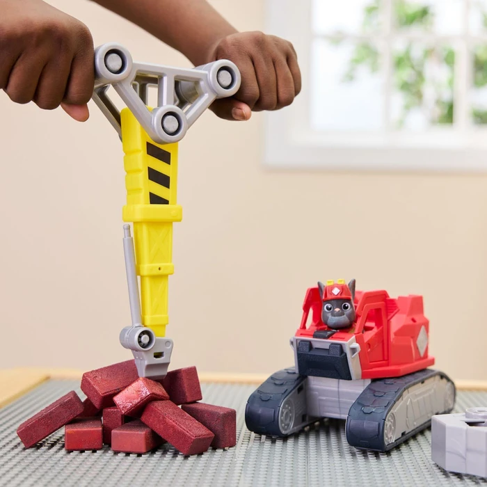 Spin Master Rubble and Crew Charger Mega Power Crane Vehicle