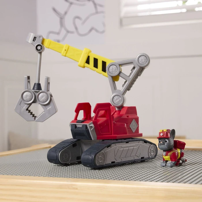 Spin Master Rubble and Crew Charger Mega Power Crane Vehicle