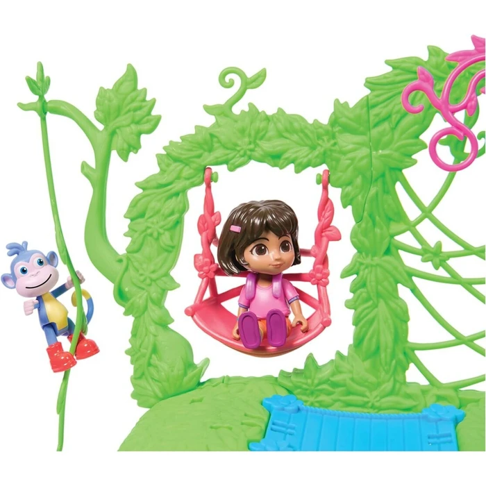 Dora Spin Master Explore and Play Rainforest Casita Playset
