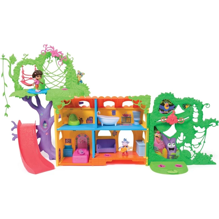 Dora Spin Master Explore and Play Rainforest Casita Playset
