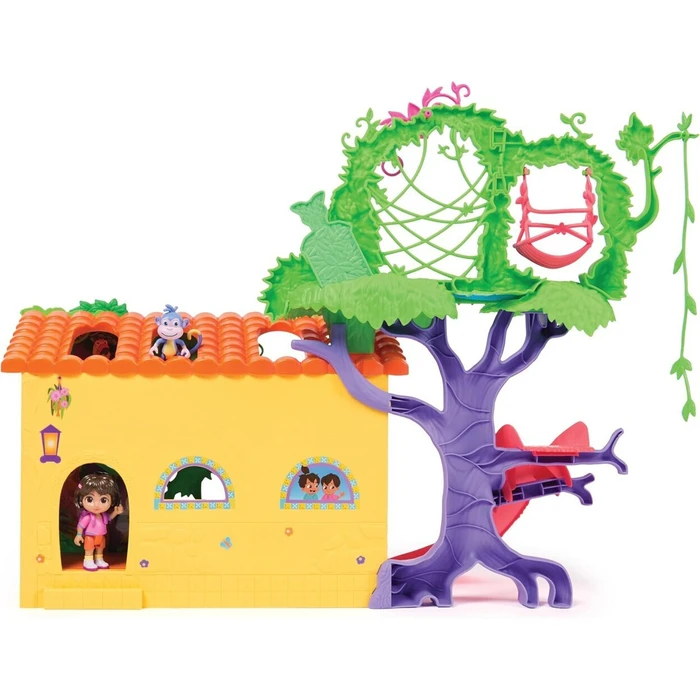 Dora Spin Master Explore and Play Rainforest Casita Playset
