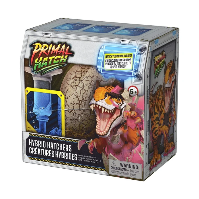 Spin Master Primal Hatch Dino Hybrid Hatchers Playset