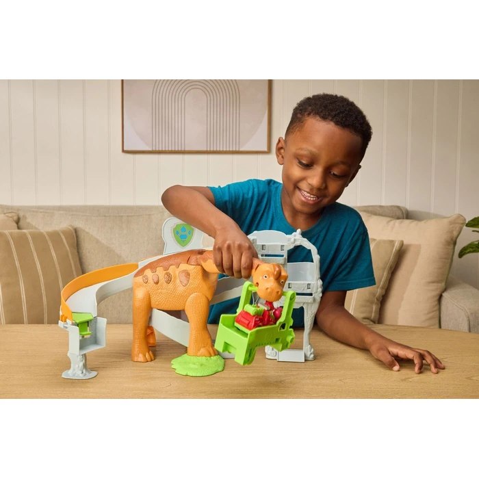 Spin Master Paw Patrol: Dino Movie - Lift & Race Dino Σετ Παιχνιδιού Deluxe (6075941)