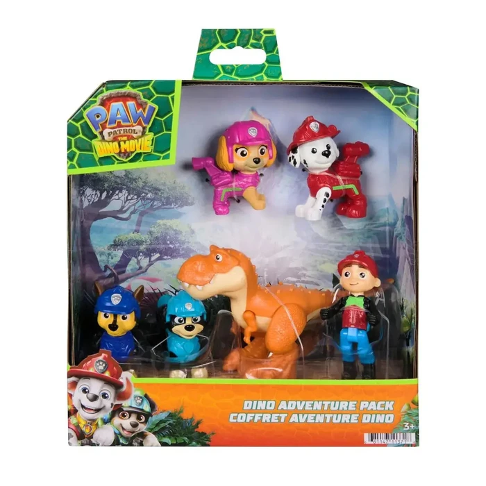 Spin Master Paw Patrol: The Dino Movie - Dino Adventure Pack (6 φιγούρες)