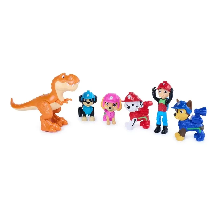 Spin Master Paw Patrol: The Dino Movie - Dino Adventure Pack (6 φιγούρες)