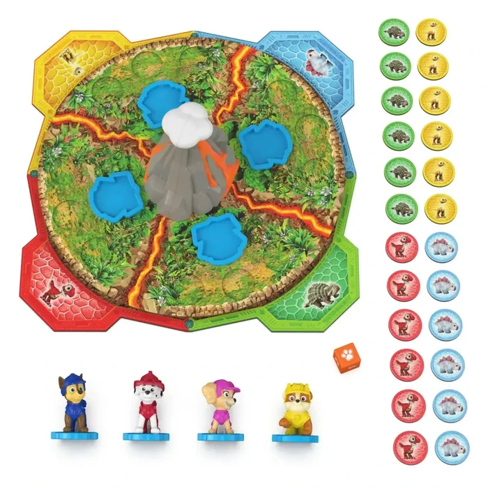 Spin Master Παιχνίδι Paw Patrol The Movie - Βοήθησε τα κουτάβια να σώσουν τους δεινόσαυρους! (Αγγλικά)