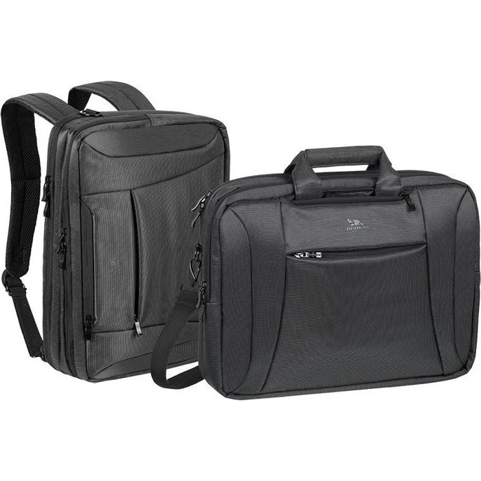 Rivacase Central 8290CHA Τσάντα Ώμου / Χειρός για Laptop 16" Μαύρο