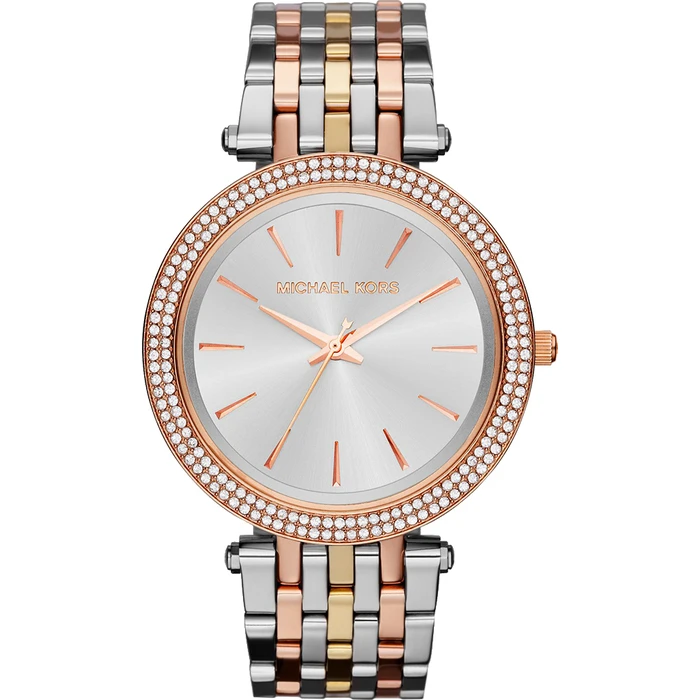 Michael Kors Women's Watch 38 mm MK3203 - Silver Stainless Steel Bracelet, Analog Quartz