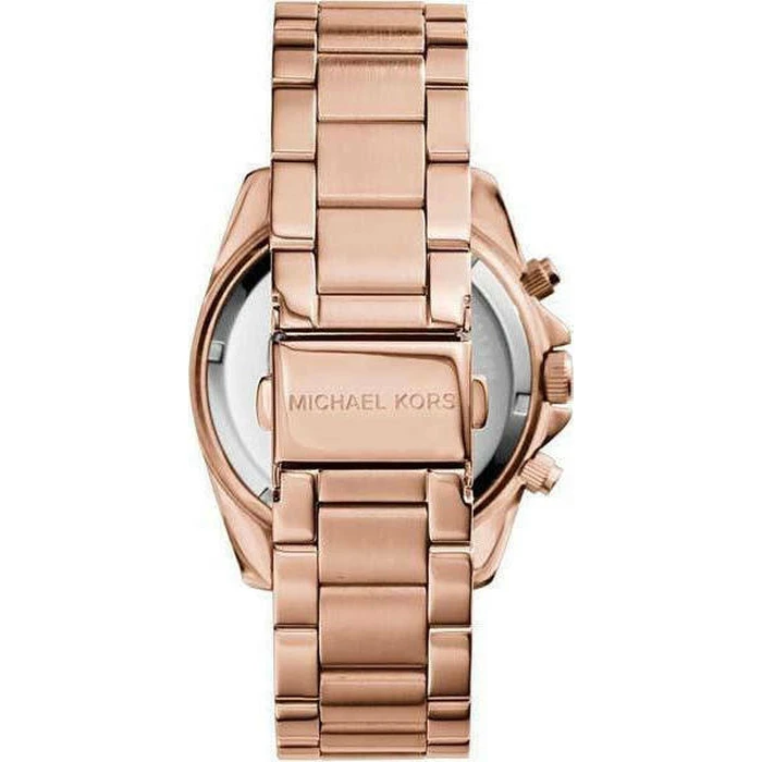 Michael Kors Blair Women's Watch 39mm Quartz Chronograph Rose Gold Stainless Steel Bracelet MK5263