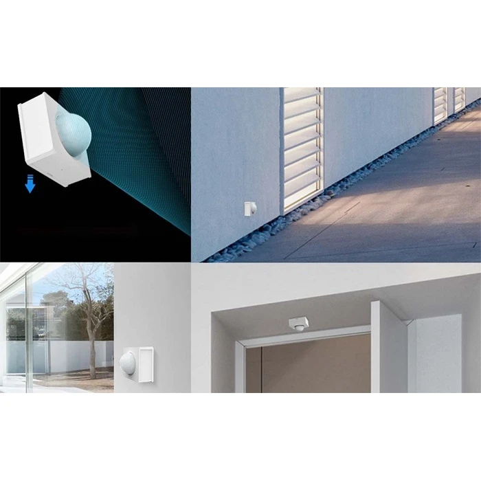 Sonoff Motion Sensor PIR3 RF 100 Degree Battery Powered Pet Immune 8m Range White