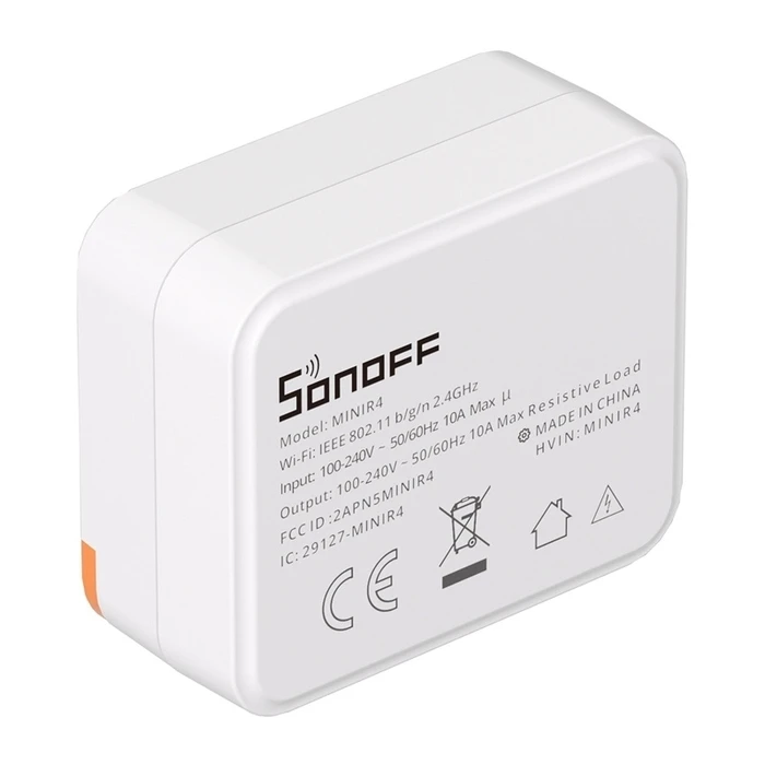 Sonoff Smart Switch Wi‑Fi 10A with Remote 2pcs (MINIR4 2Pack)