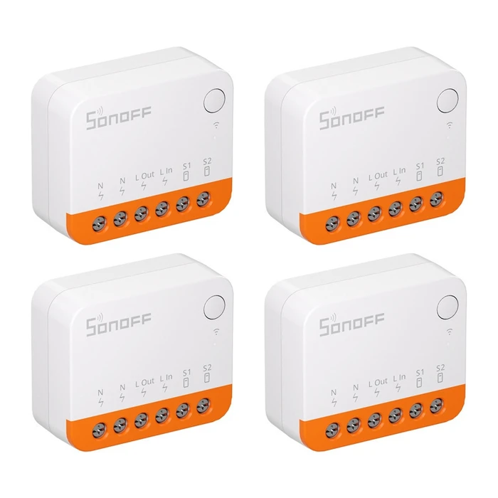 Sonoff MINIR4 Smart Wi‑Fi Switch 10A with Remote (4 Pack)