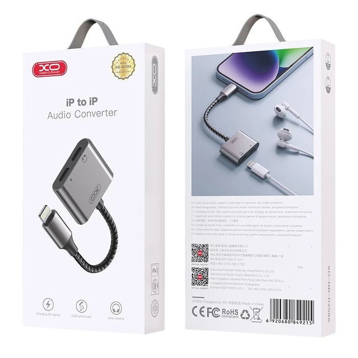 XO Αντάπτορας Lightning σε Lightning NB R258A