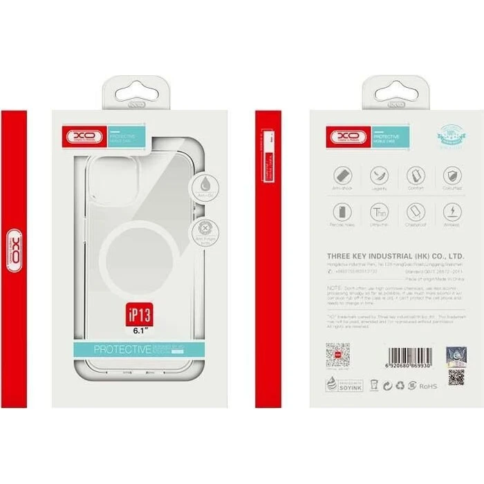 Mobile Case XO iPhone 15 Pro Max Clear TPU ABS