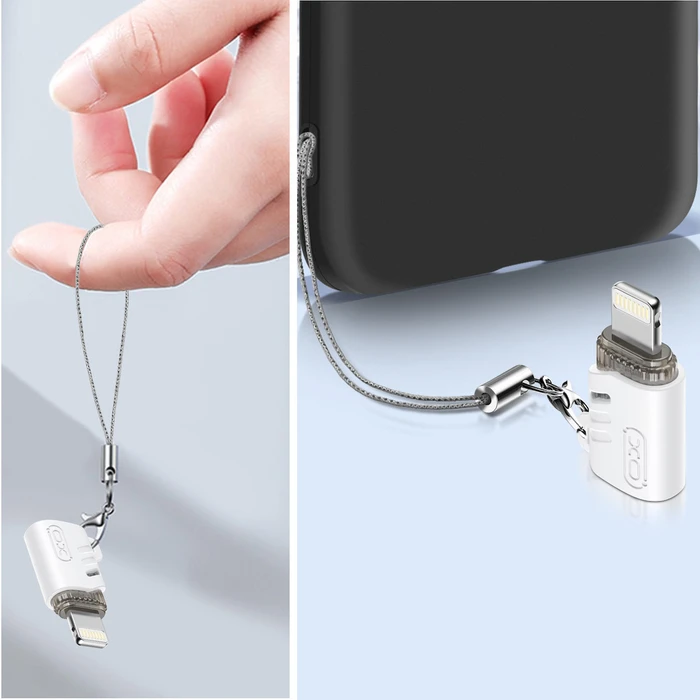 XO Αντάπτορας Micro Θηλυκό σε Lighting Αρσενικό με Κορδόνι