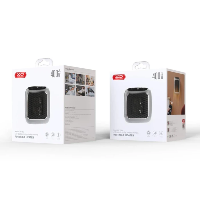 XO Μονάδα Θέρμανσης Mini Φορητή Τετράγωνη 400W