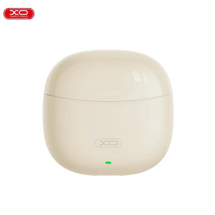 XO Ακουστικά Bluetooth Handsfree με Θήκη Φόρτισης X33 Beige Color