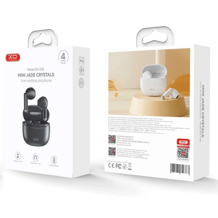 XO Ακουστικά Bluetooth X33 Black Color