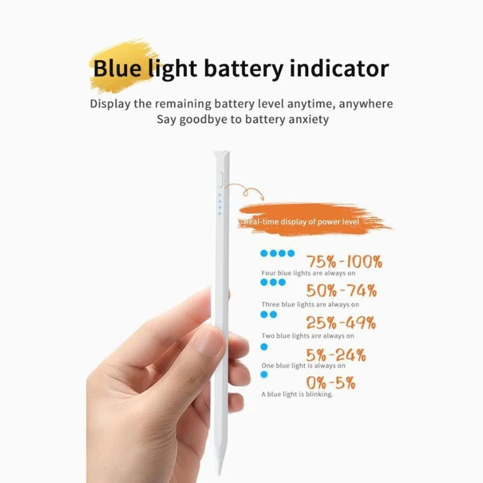 XO ST-08 Stylus for iPad — 8-hour battery, magnetic, Type-C charging