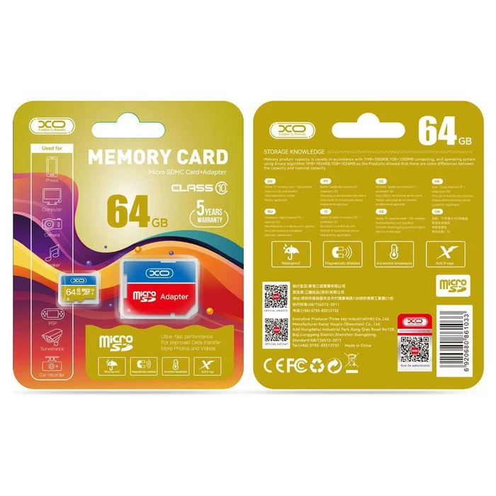 USB STICS XO High Speed Memory Card 64GB