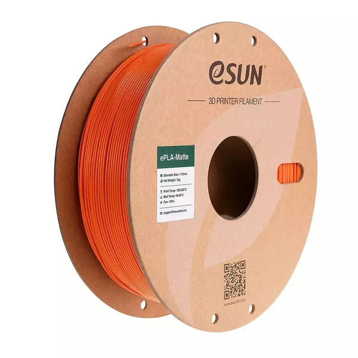 eSUN ePLA-MATTE 1,75mm Τάνγκεριν 1kg (καρούλι)
