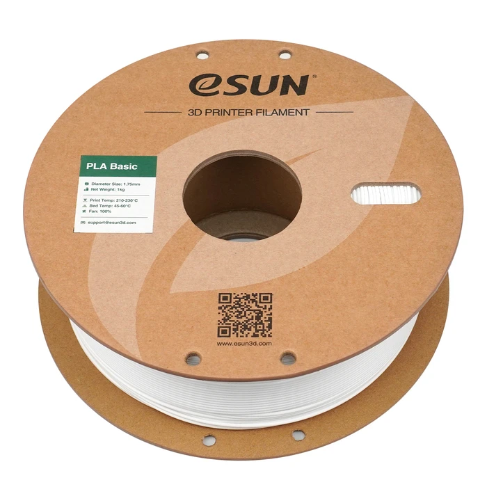PLA BASIC 1,75mm ΛΕΥΚΟ 1kg - eSun
